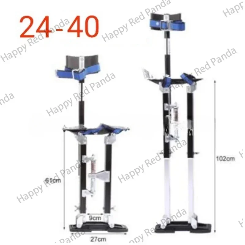 

Professional Aluminum Alloy Plastering Stilt Ladder Adjustable Plastering Stilts Paint Painter Tool Accessory Stage Props