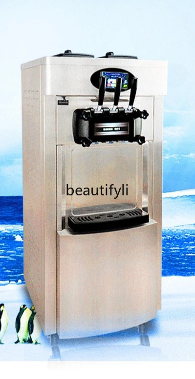 

Ice Cream Machine Three-Color Ice Cream Machine Fully Automatic Popsicle Cone Sundae Machine
