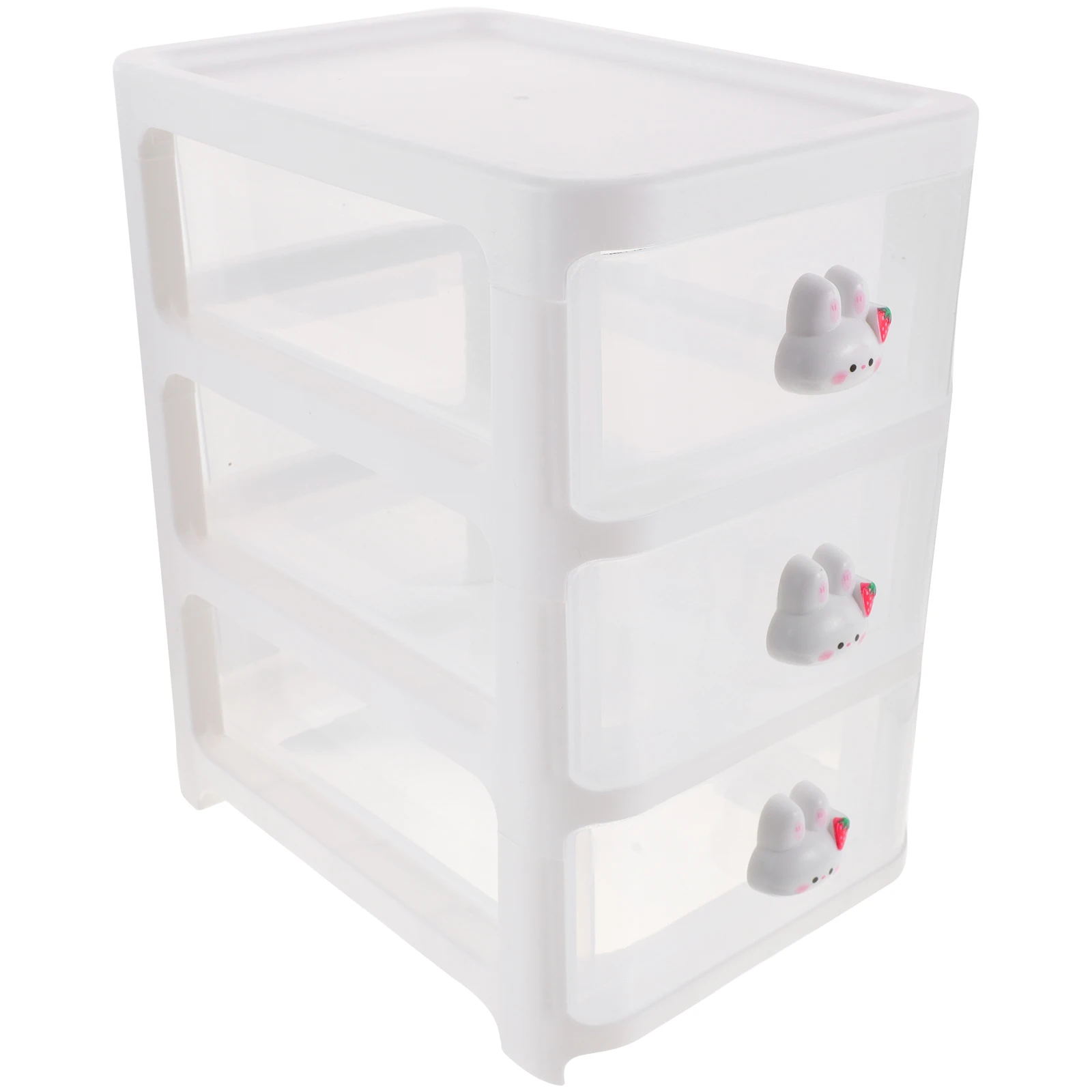 

3-Layer Desktop Box Large Capacity Organizer Drawer Type Makeup Storage Case For Home Office Bedroom Desktop Organizer