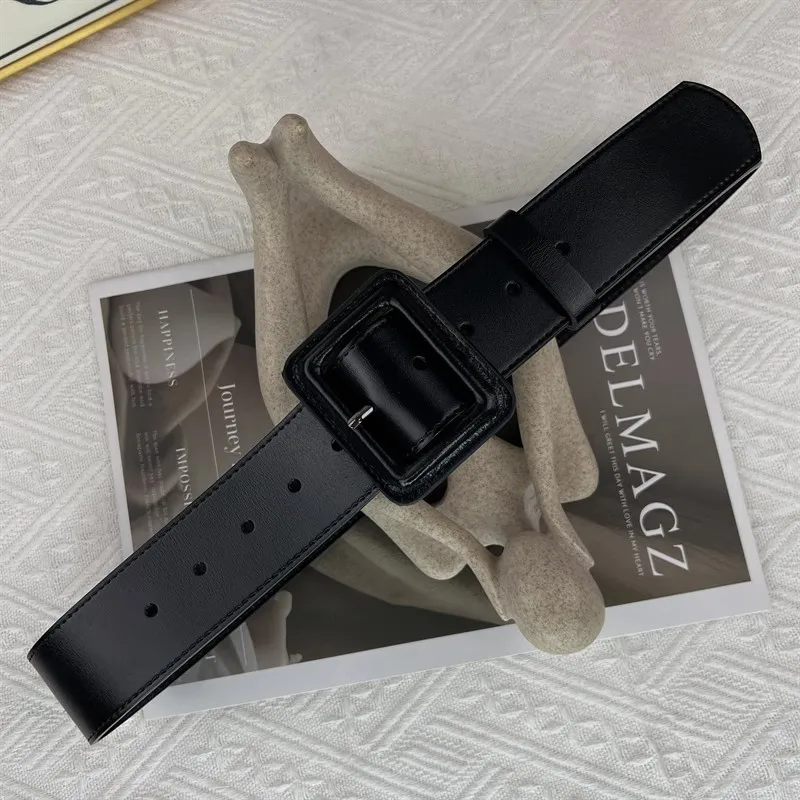 المرأة خمر جلد طبيعي مشد الإناث Cummerbund معطف حزام فستان Decration حزام عريض J810