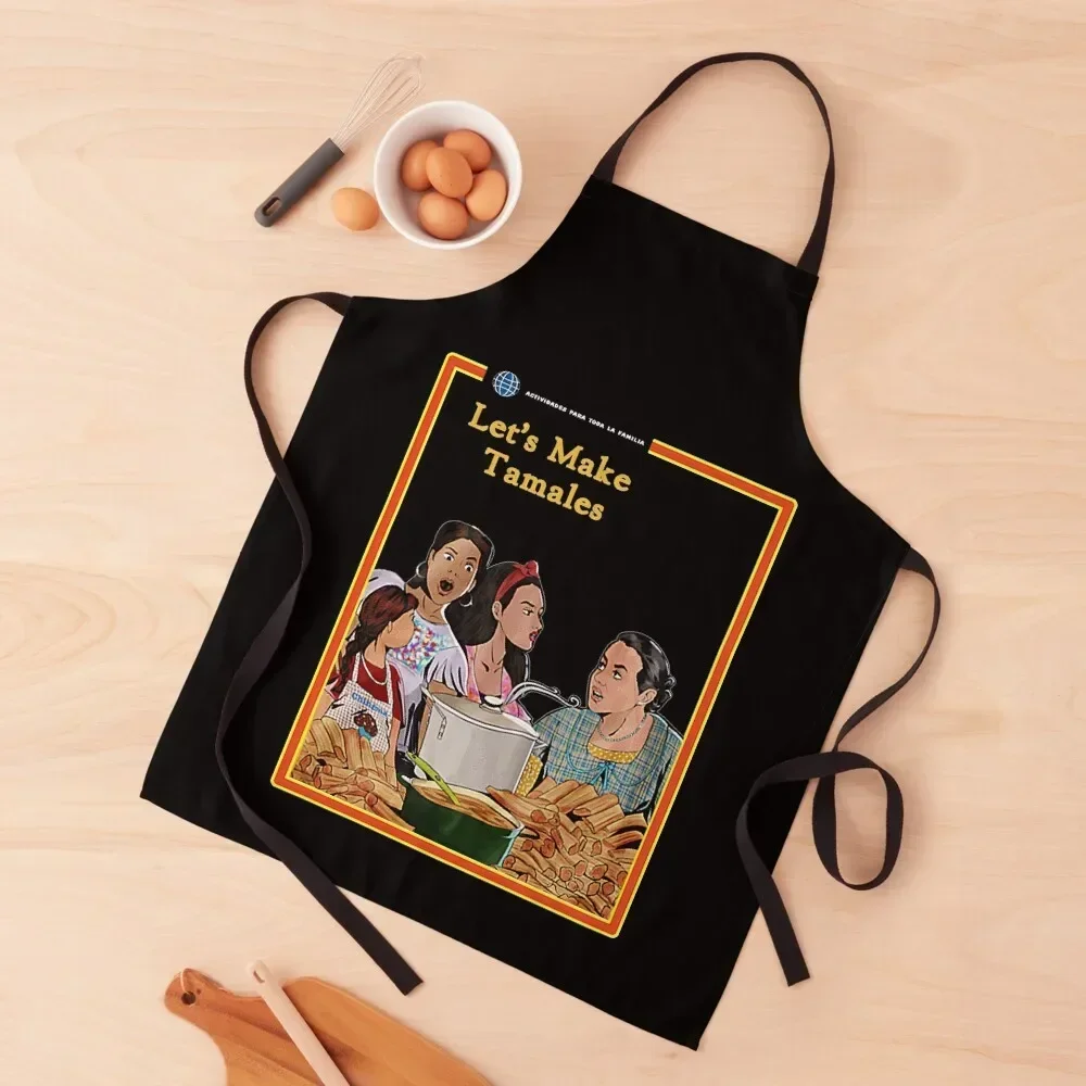 

Lets Make Tamales Apron Kitchen Items For Home Men gift Things For Kitchen Apron