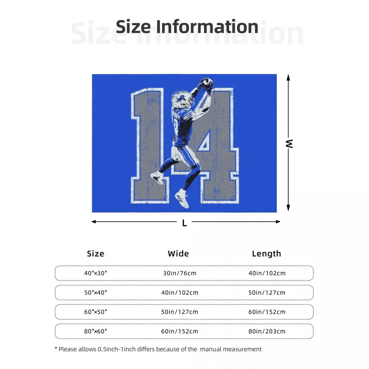 Amon Ra St. Brown Throw Blanket Blankets For Sofas Sofas heavy to sleep christmas decoration Blankets