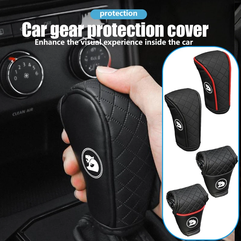 Housse de protection en cuir pour pommeau de levier de vitesse de voiture, pour Holden Cruze Commodore Colorado Hsv Captiva Barina Trailblazer Monaro