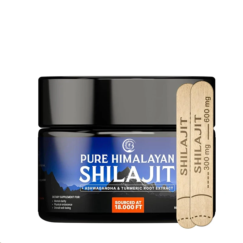 

Доплата из смолы Shilajit — гималайская чистая органическая смола, содержащая влажная кислота, влажная кислота и 85 минералов и витаминов.