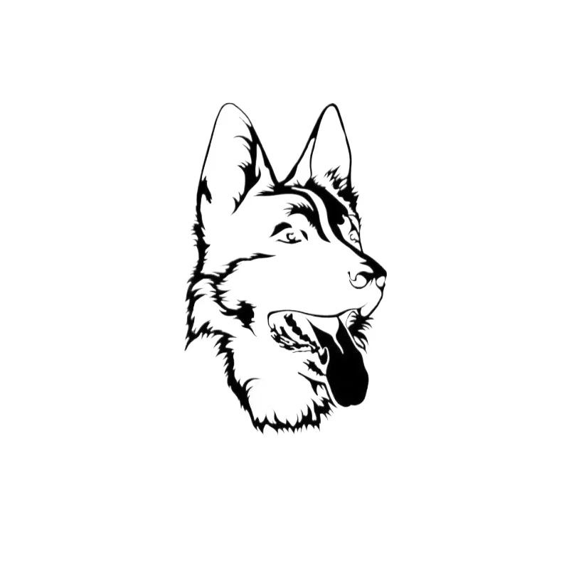 

Waterproof 15cm PVC German Shepherd Dog Graphic Vinyl Decals Stickers for Car Truck Camper Vehicle Doors Windows