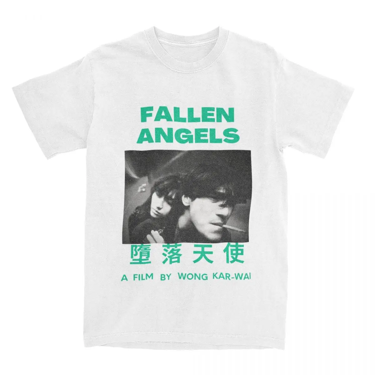 Fallen Angels Movie Graphic Men Women T Shirt Summer Vintage Casual O-Neck T Shirt Fashion Cotton Large Size T Shirt