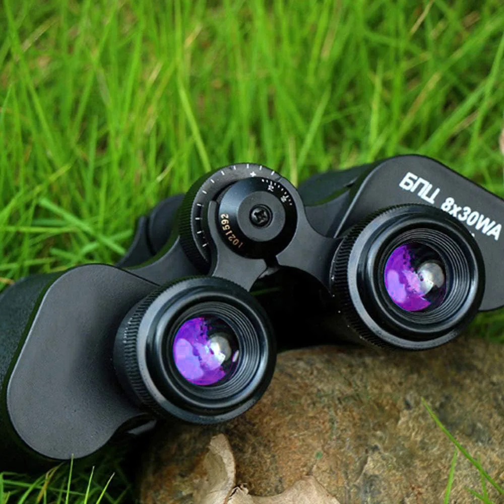 

Baigish Binoculars 8X30 HD Compact Waterproof Ultra-High Definition Coated Glass Telescope for Bird Watching Hunting Wildlife