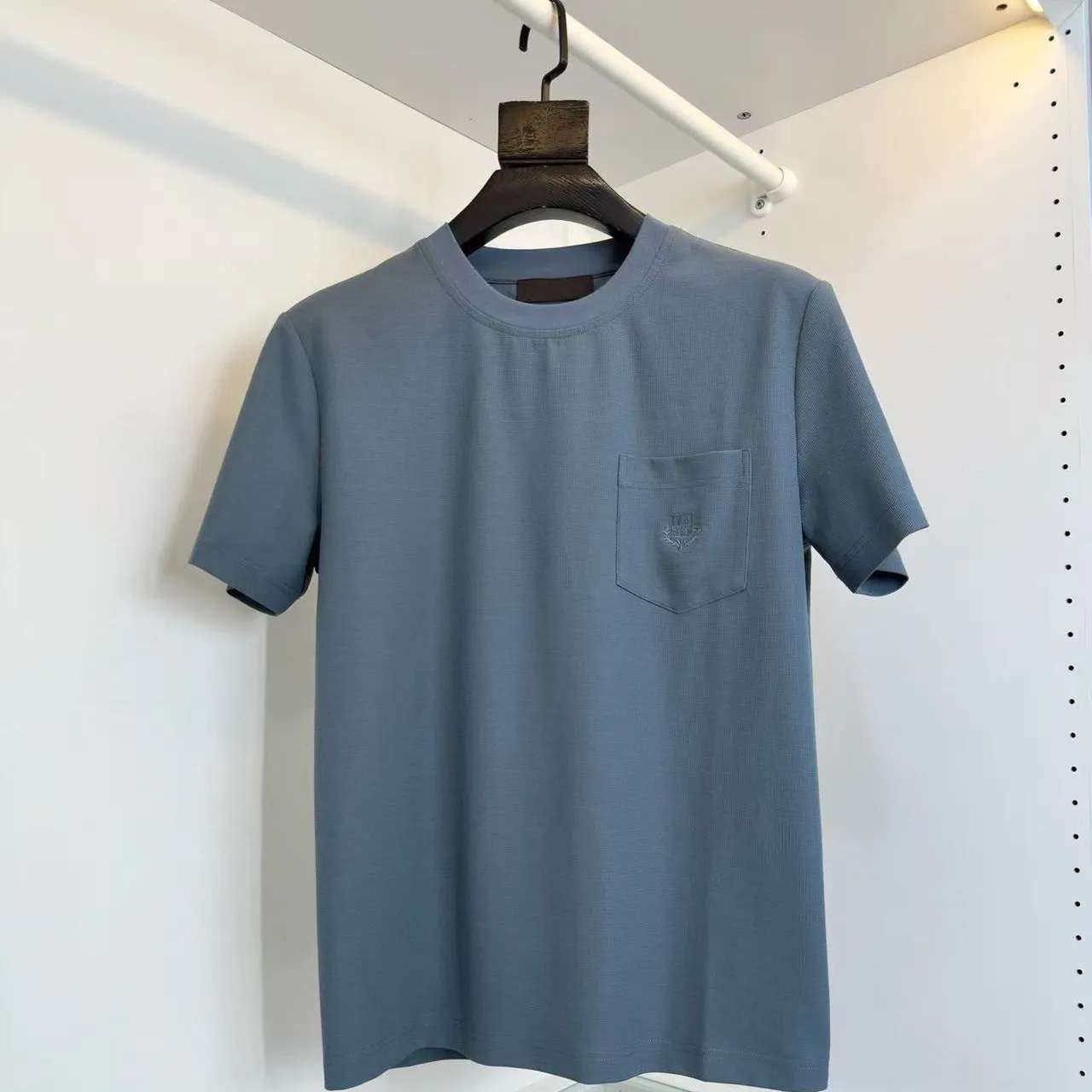 

Italian LP men's clothing summer new fashion old money style casual simple versatile short sleeves