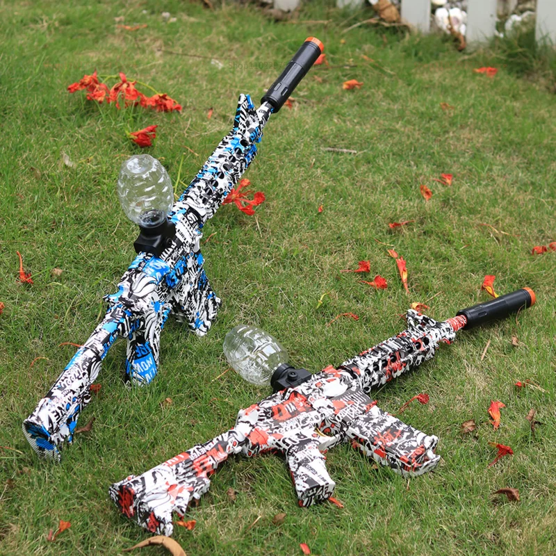 ألعاب ناسف كرة جل كهربائية مسدس عالي السرعة بلمسة نهائية معدنية ألعاب خارجية لعبة أنشطة الفريق لـ 14+ (استبعاد الرصاصات) #5