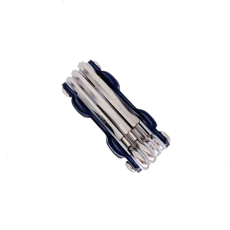 Lightweight Portable 7 in 1 Mountain Bike Cycling Multi Repair Tools Kit Bicycle Repaire Set Spoke Hex Allen Wrench Screwdrivers