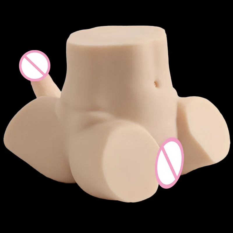 MIVM - New 5.5KG Rear Masturbation Body Sensing Inverted Model, Chrysanthemum Butt True Skin 14CM Large Male and Female Gay