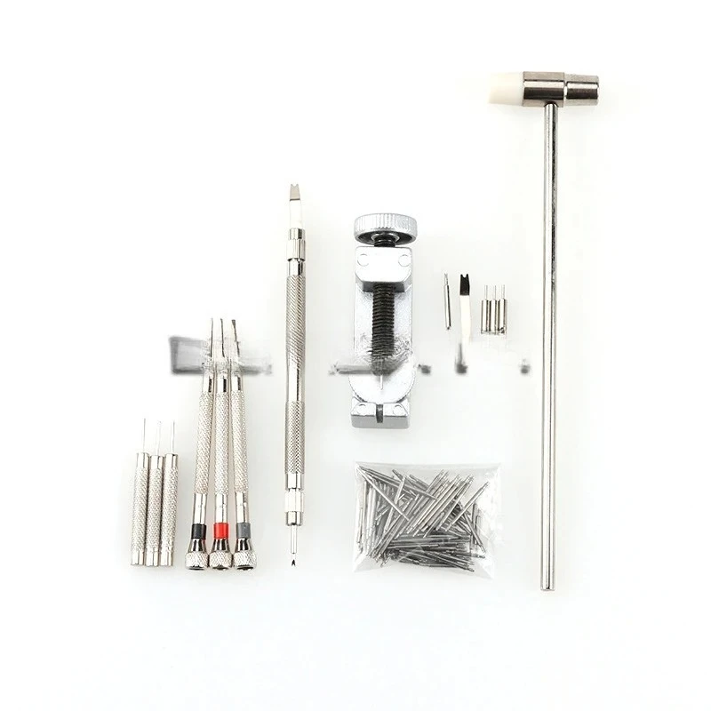 146Pcs/Set Watch Repair Tools Kit,Case Remover Opener Bar Set,Clock Tool Table Repair Kit Accessories