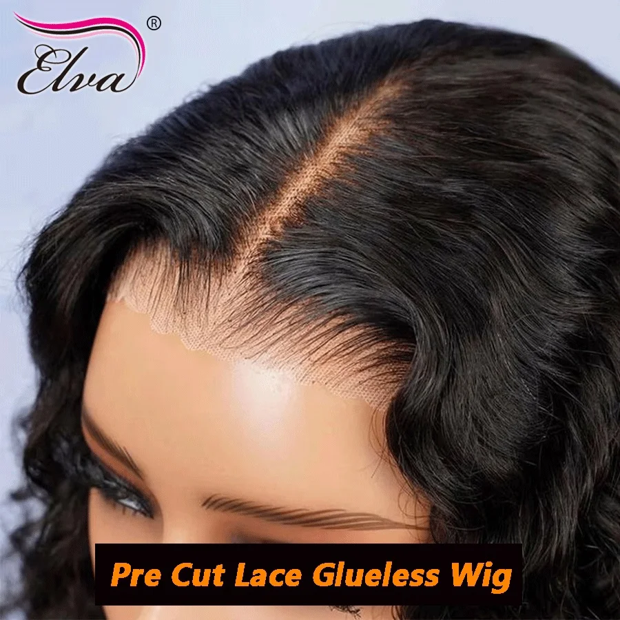 

250% Deep Wave Glueless Wig Human Hair Curly 13x6 HD Frontal Wig Burmese Wave Lace Front Wigs 5x5 HD Lace Wear And Go Wig Sale