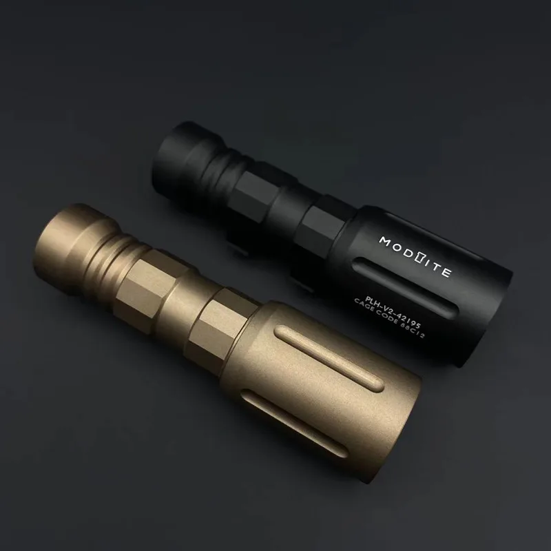 1000 Lumens Tactical PLH-V2 Metal Fashlight fit 20MM Picatiny Rail Led White light Hunting Airsoft Light