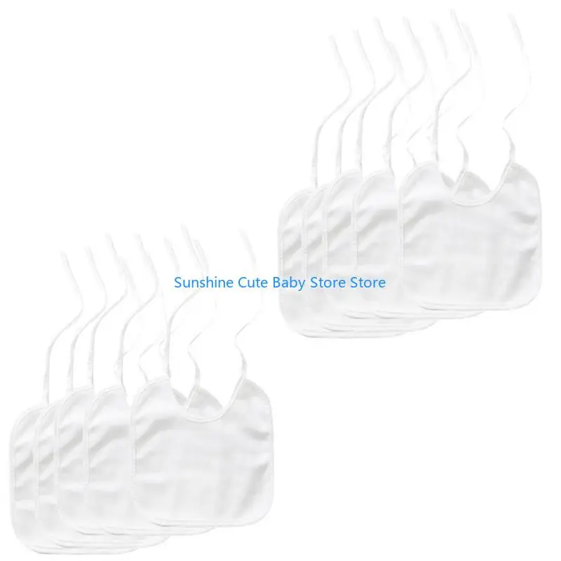 

C5AF Водонепроницаемые детские нагрудники Мягкие и регулируемые нагрудники для новорожденных Дышащие нагрудники для Портативные