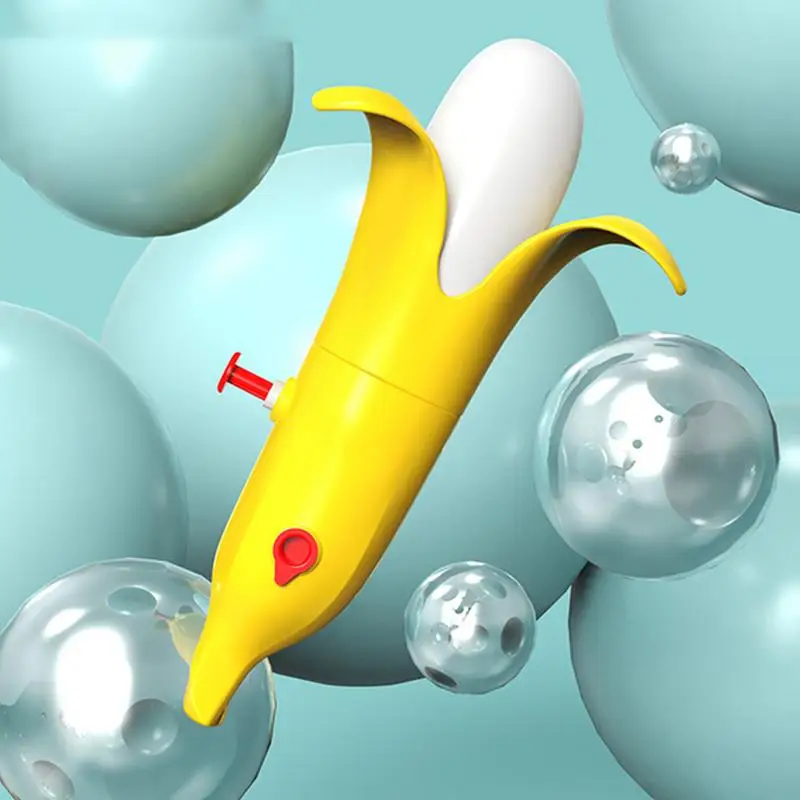 Wassersprüher-Spielzeug, Wasserspielzeug, Bananenform, realistisch, leistungsstark, große Reichweite, Soaker-Aktivitäten für Hinterhof, Strand, Party, Kampfspaß