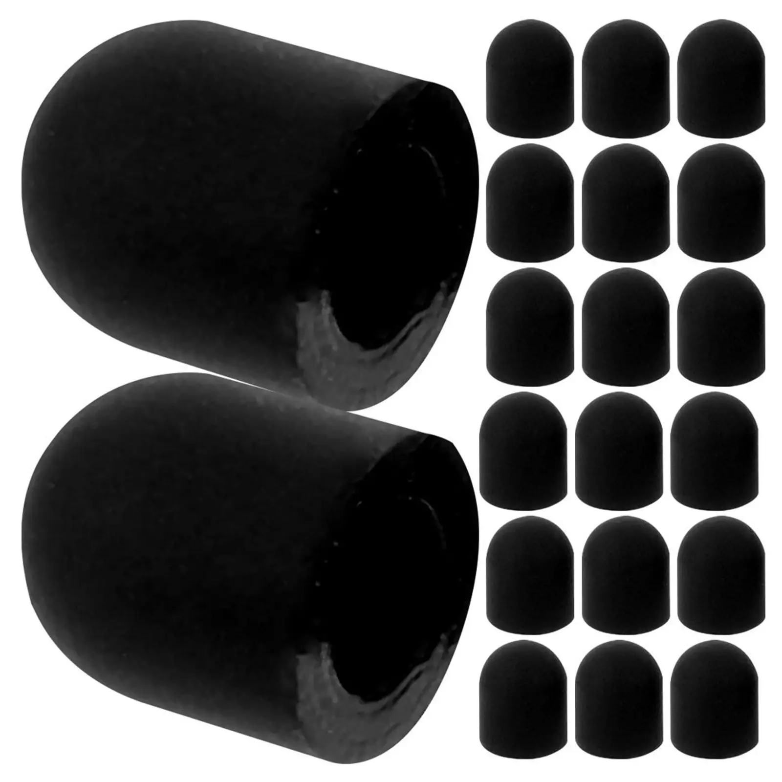 

100Pcs 6Mm Universal Capacitive Stylus Tips Replacement Set Silicone Touchscreen Pen Nibs for Drawing Tablet Sketching