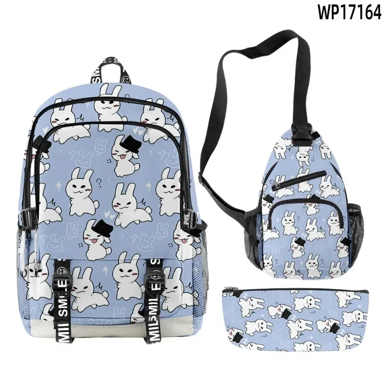 

Creative Roblox Forsaken Gubby Peripheral Cartoon Printed Backpack Backpack Pencil Case Shoulder Bag Three Piece Set 3pcs/set