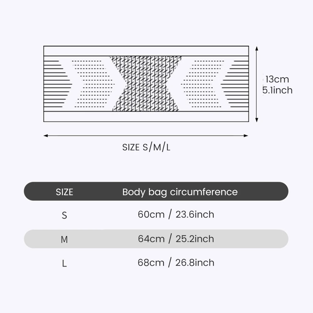 Picture 7: Portable Invisible Running Waist Belt Bag Gym Bags Seamless Lightweight Invisible Mobile Phone Bags Elastic Run Cycling Bag