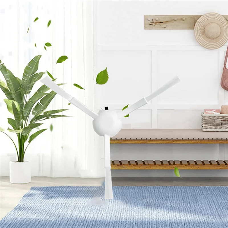 A01M 8 Stück für Dreame L10S Ultra S10 S10 Pro S20 Roboter-Staubsauger Ersatzteile Seitenbürste