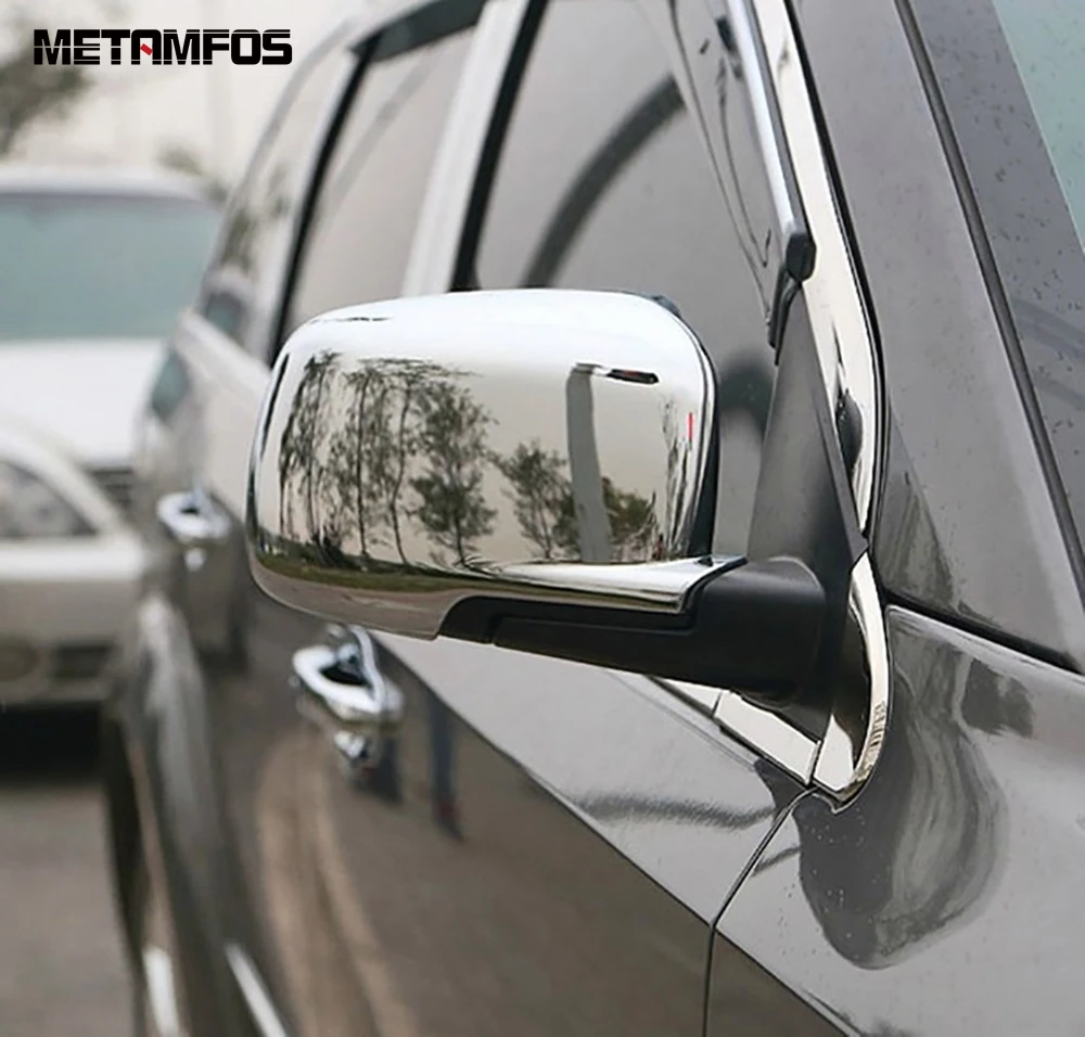 

Rearview Mirror Cover Trim For Dodge Journey Jcuv For Fiat Freemont 2012-2018 2019 2020 Chrome Side Door Mirrors Cap Protector