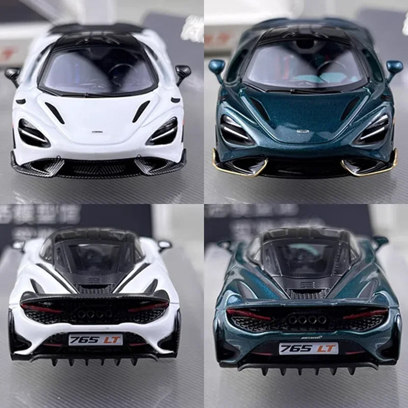 CM 1/64 Mclaren 765LT Legering Speelgoed Motorvoertuig Diecast Metaal Model Geschenken