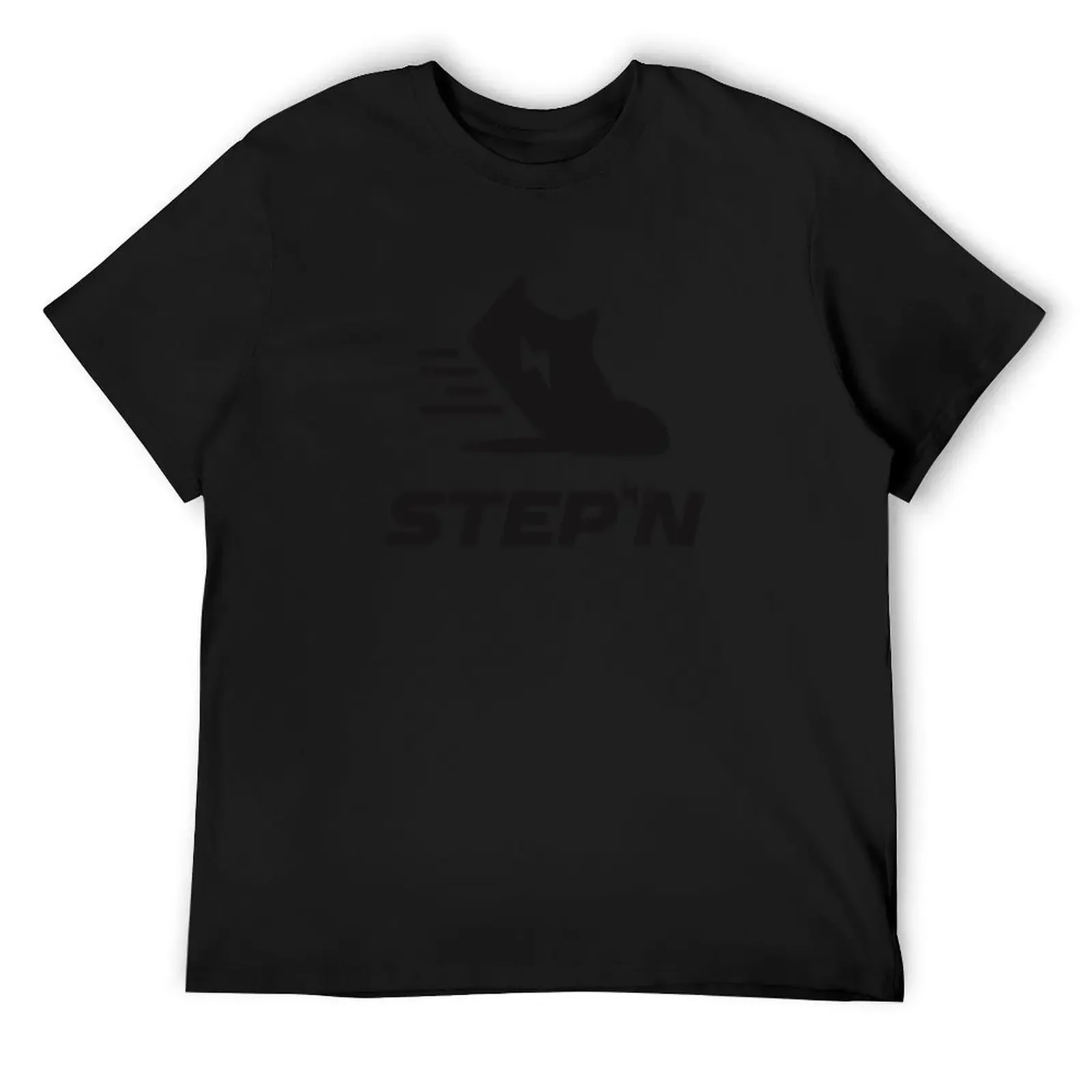 

STEPN Logo - Move to Earn Trending Crypto Green Metaverse Green Satoshi Token T-Shirt