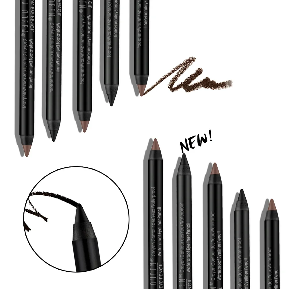 Matita eyeliner Party Queen: trucco nero/marrone impermeabile a lunga durata