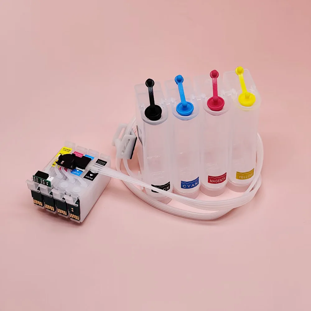 

252XL T253 Ciss Ink System with Reset Chip for Epson WF-7610 WF-7710 WF-3620 WF-7110 WF-7720 WF-7210 WF-7620 WF-3640