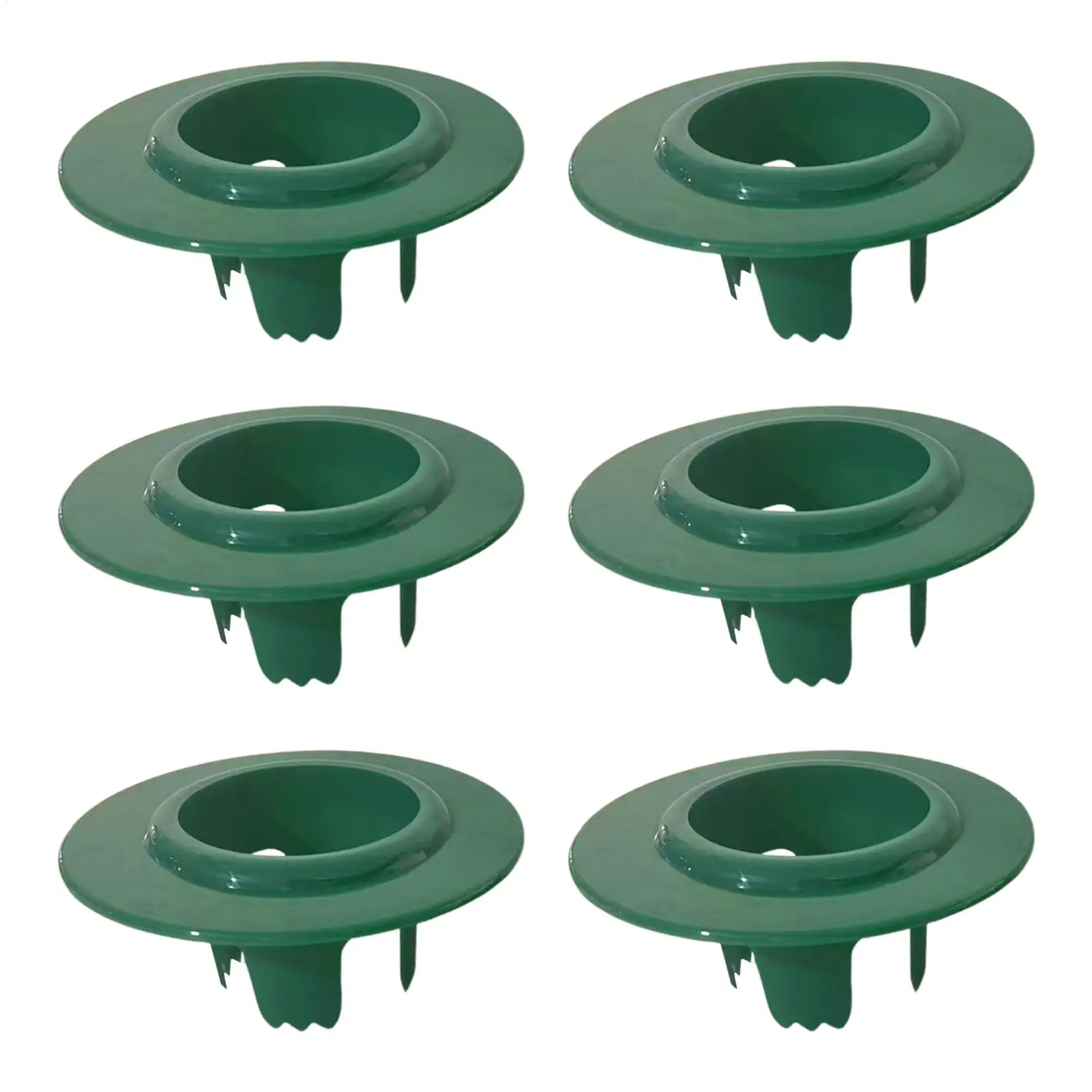6pcs Sprinkler Guard Secure Fit Adjustable Depth Sprinkler Spray Guard For Lawn Yard Garden Backyard Porch Farm Country