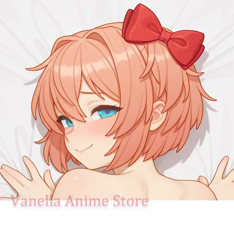 Dakimakura Sayori Anime Double-sided Print Body Pillow Cover Life-size Pillowcase Gifts - view 2
