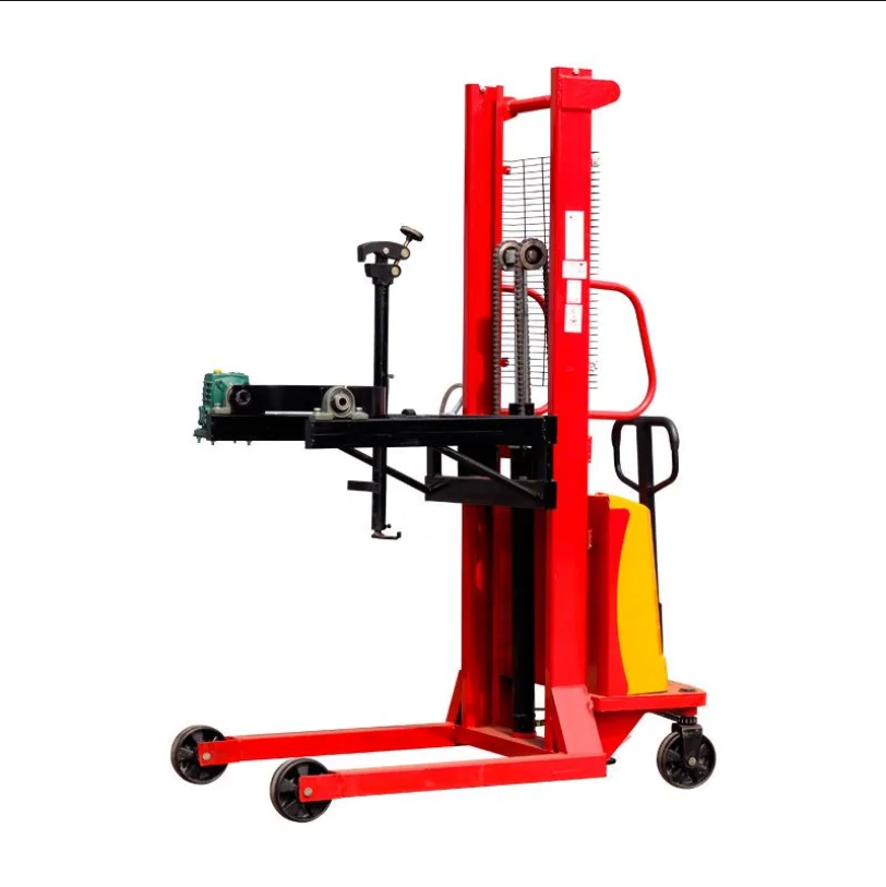 Apilador de tambor de aceite semieleléctrico Apilador eléctrico de alto costo y rendimiento 1600 mm