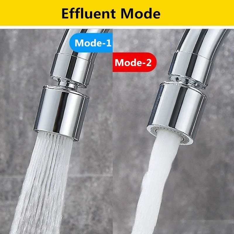 Kitchen Faucet 360 Degree Rotating Water Saving Filter Bubbler Water Tap Nozzle