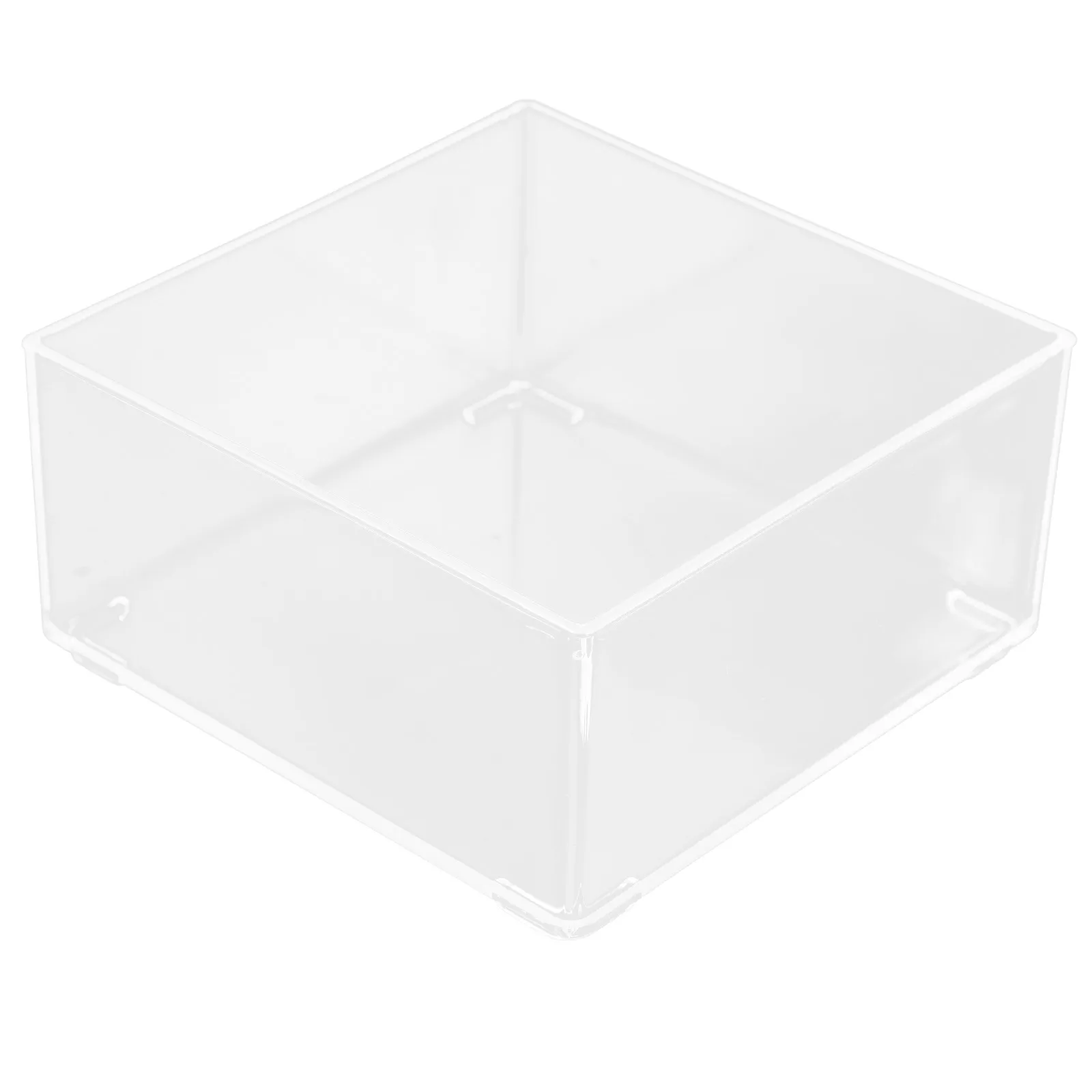 

Tea Bag Storage Box Desktop Organizer Coffee and Packet Holder Chest Transparent Container Office