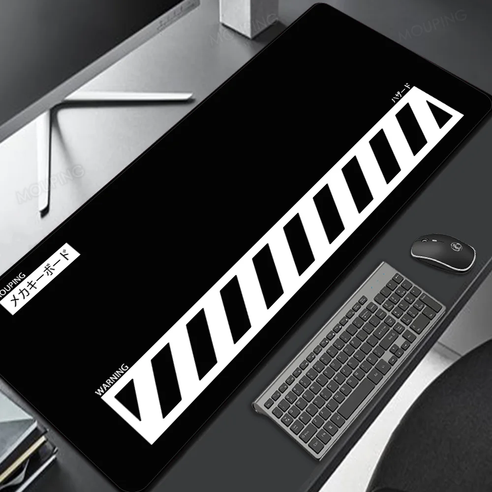Black Mouse Pad Japanese Desk Pad Xxl Mouse Pad Gamer Keyboard Desk Mat Computer Desks Office Carpet Notebook Table Accessory