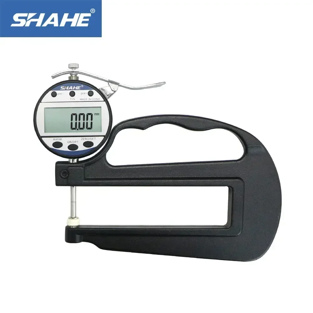 0.01mm 0-10/25 mm High Quality Digital Display Electronic Leather Thickness Gauge Thickness Meter Leather Thickness Gauge