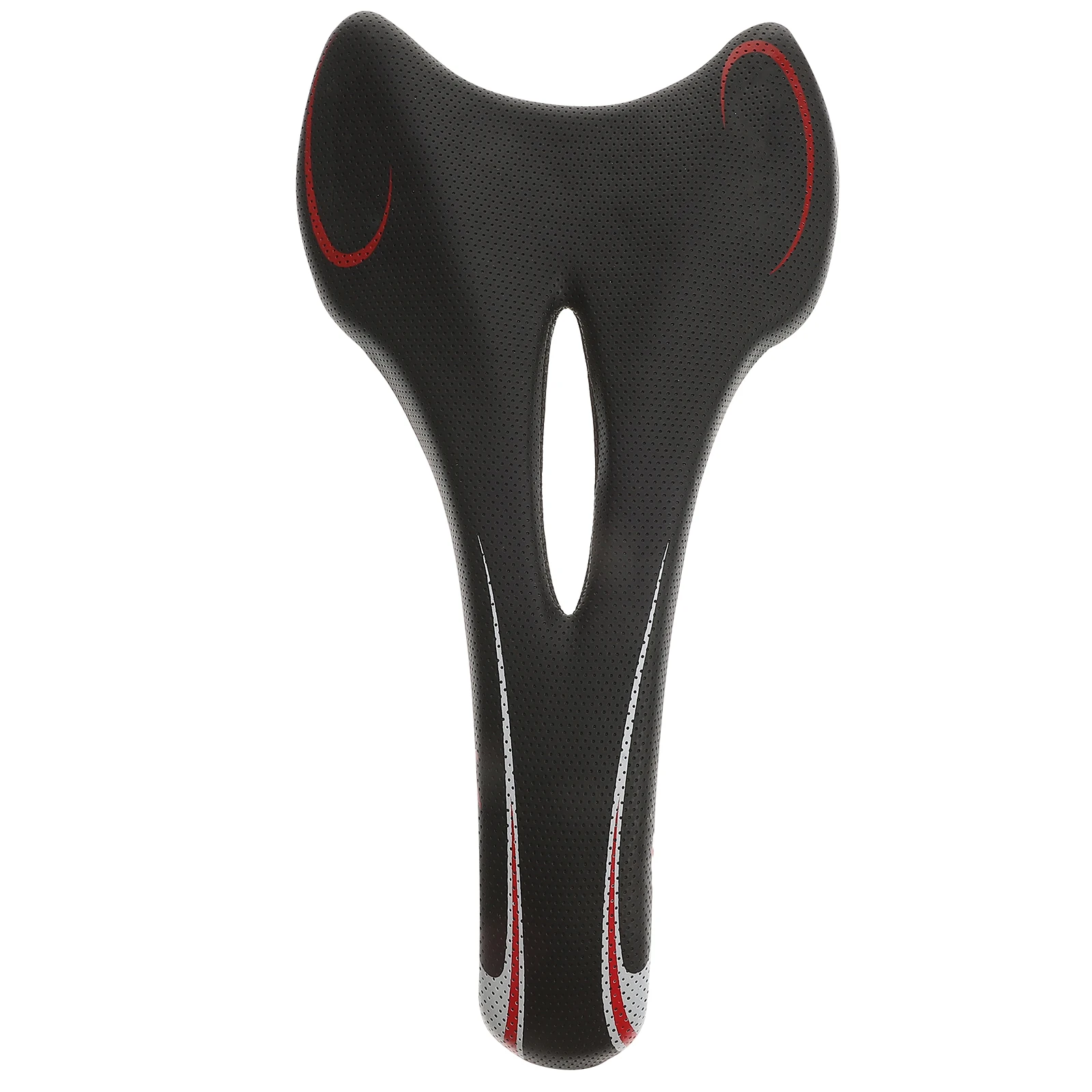 

Bicycle Saddle 28x16cm Black PU Saddle Seat Foam Steel Adjustable Ventilated Road Bike Riding Accessories