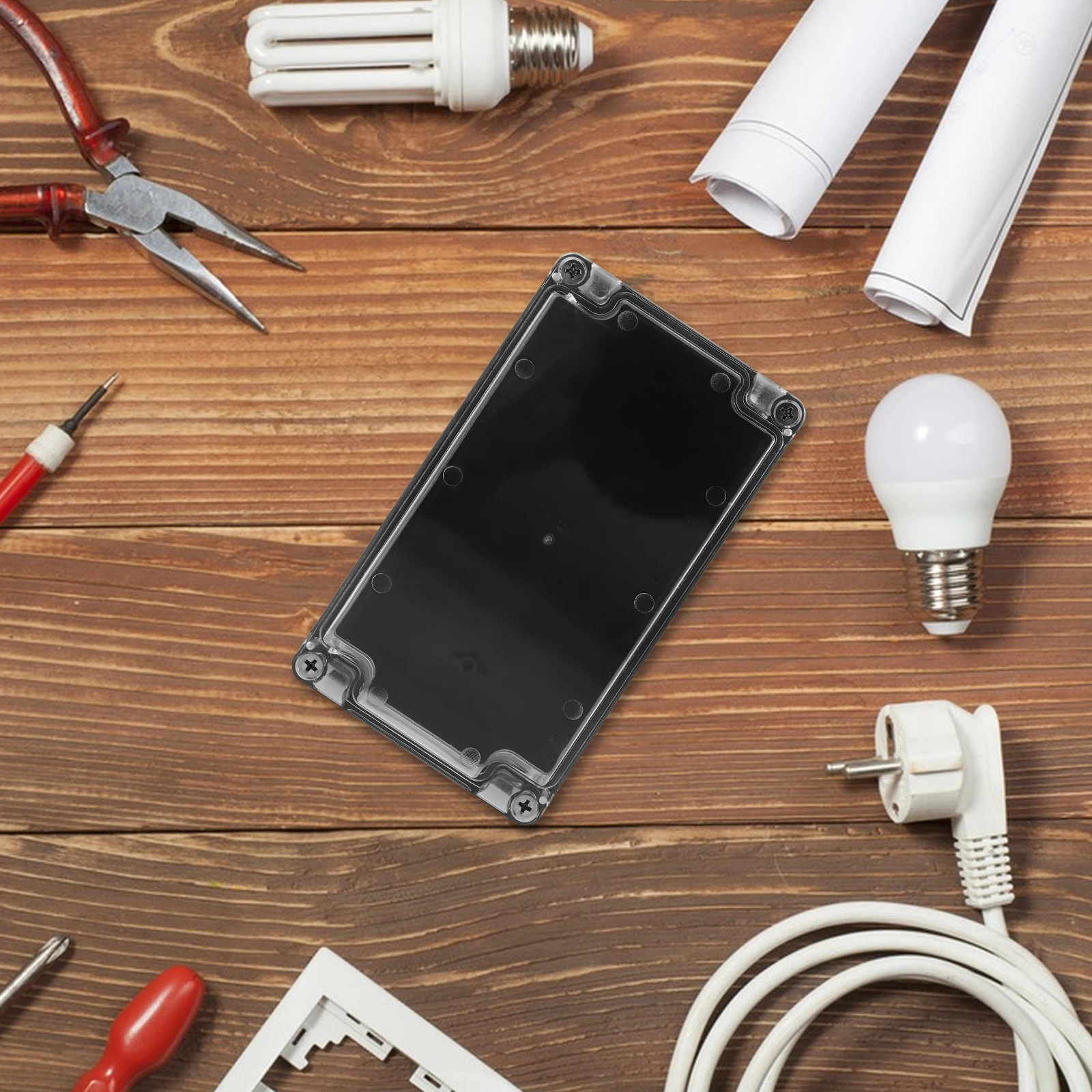 

Transparent Cover Durable Plastic For Weatherproof Power Management Use Waterproof Small Outdoor Electrical Terminal With