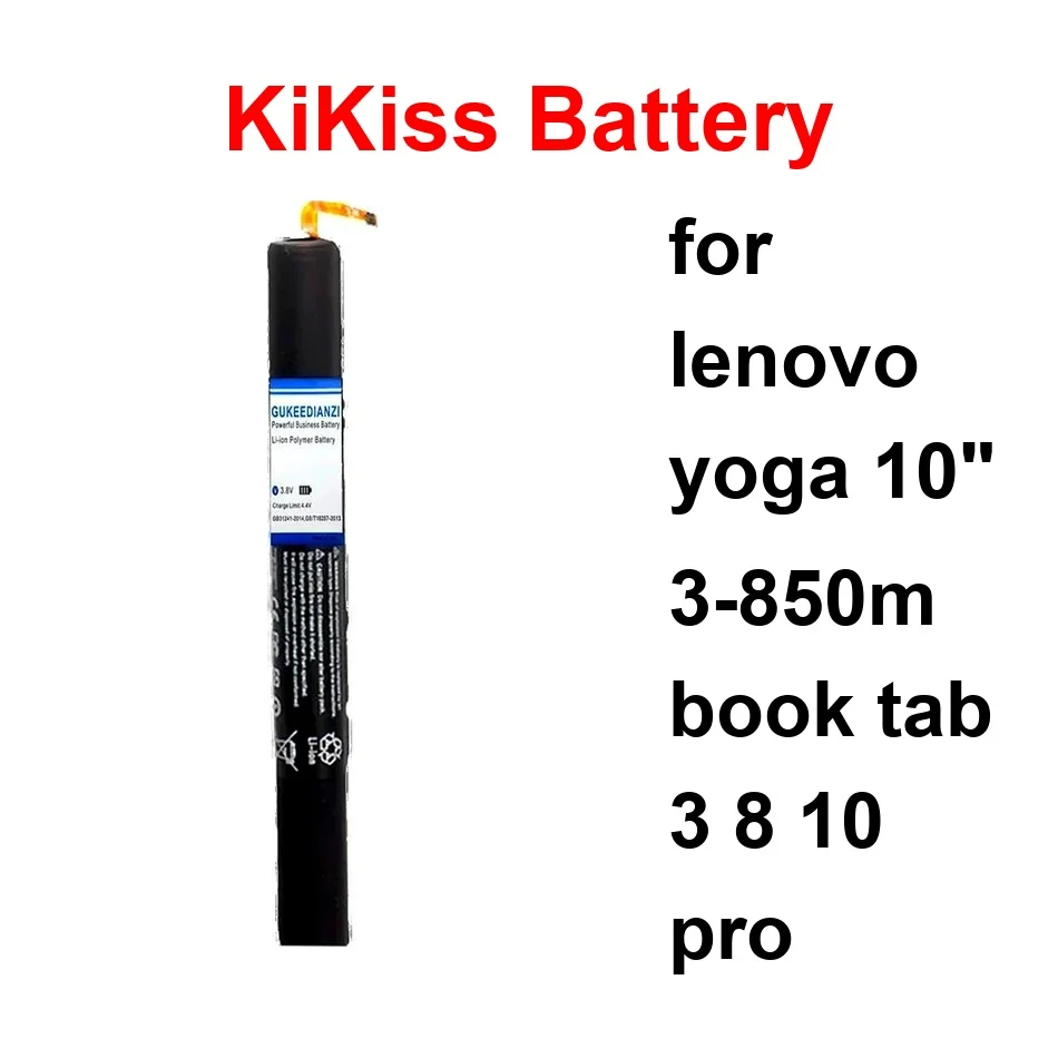 

Tablet Battery 4800-12000mAh For Lenovo Yoga 10" 3-850M Book Tab 3 8 10 Pro L15D1P31 L13D2E31/L13C2E31 L13C3E31/L13D3E31