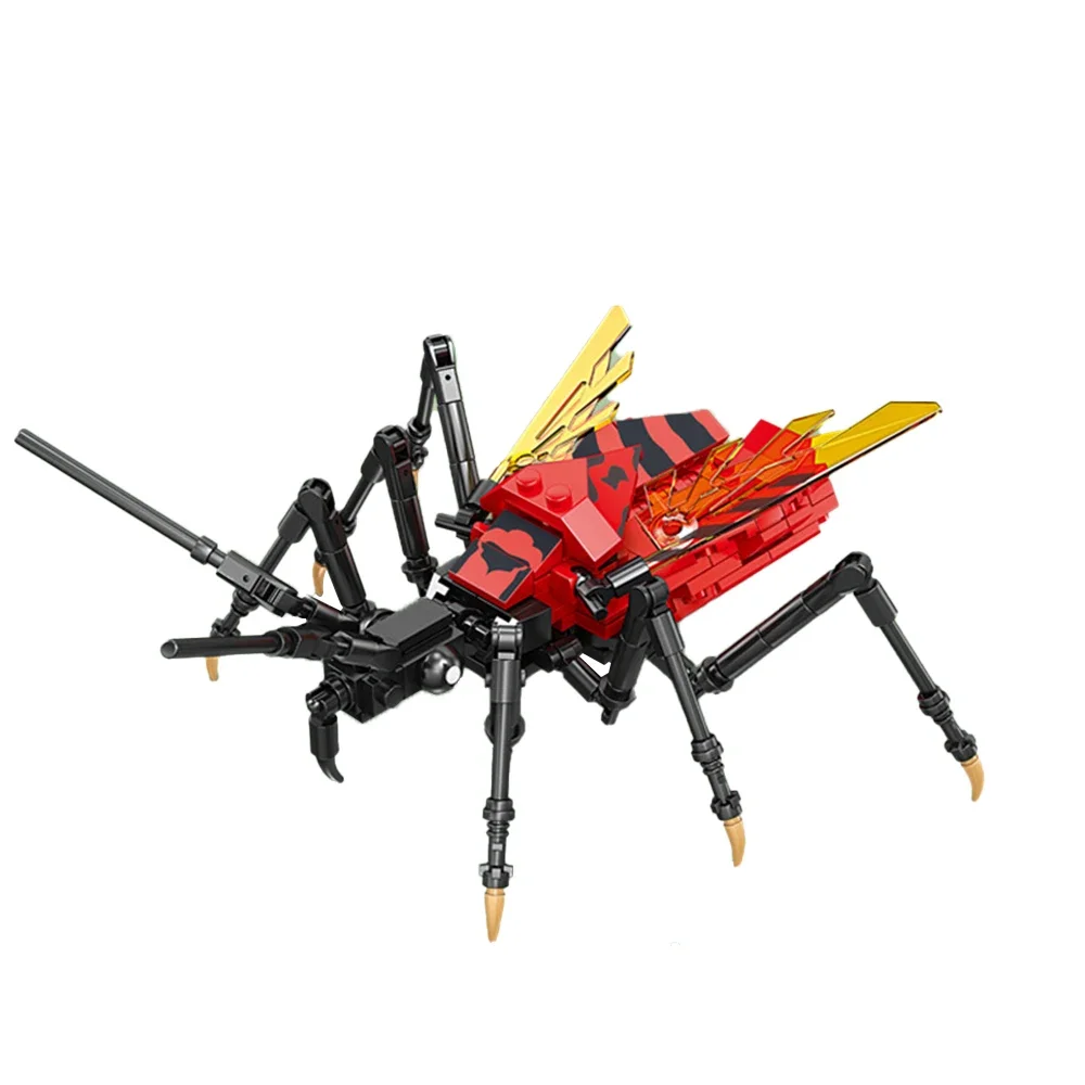 Décennie s de Construction de Modèle d'Insecte Termite 3D, Jouets Réalistes, à Assembler Facilement, Cadeau d'Anniversaire Parfait pour Enfant