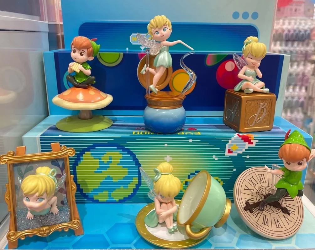 

New Miniso Peterpan The Lost Treasure Series Blind Box Handmade Doll Functional Mystery Box Ornament Girl Holiday Gifts