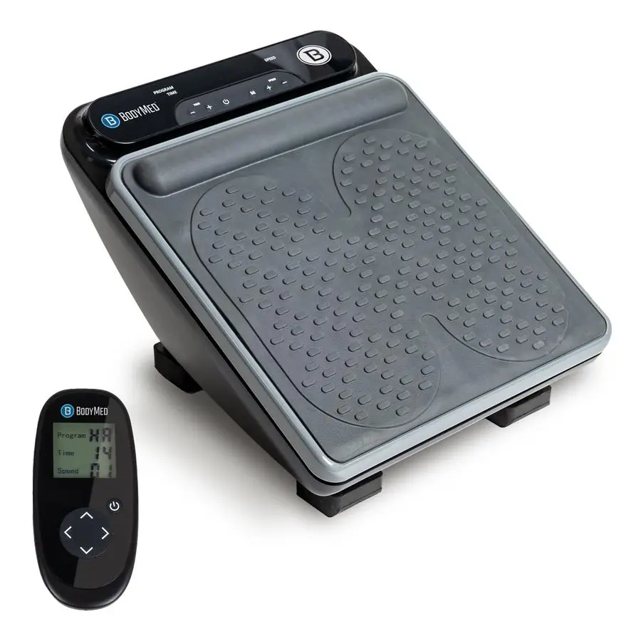 

Foot Massager Therapeutic Vibrational Massager with Oscillating Plate, Programmable Settings, Remote Control Foot Pain Relief, M