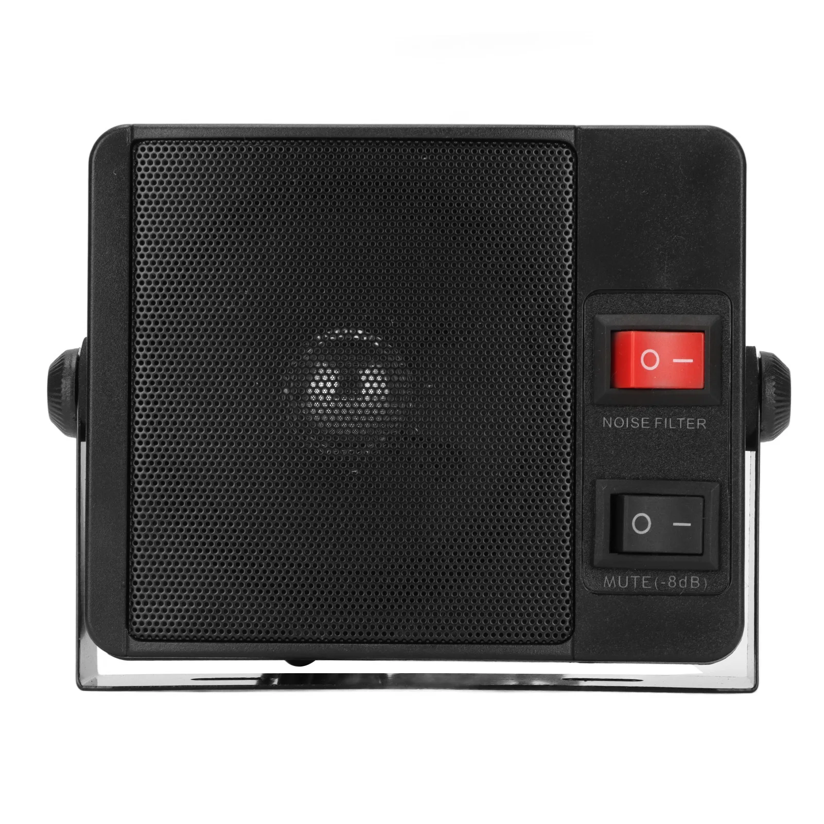 Car Radio Speaker Stable Clear Sound External Communications Speaker with Base for Yaesu for Kenwood for ICOM External Speaker