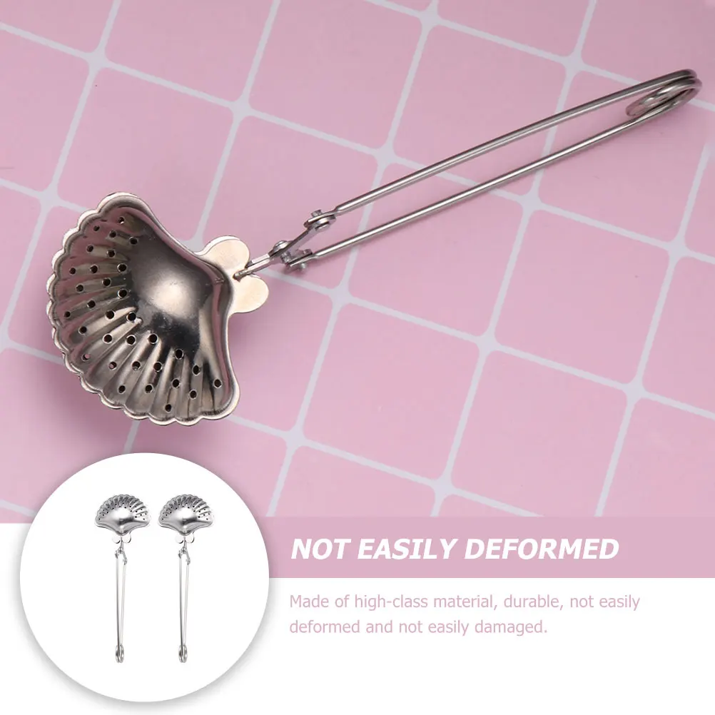 

4pcs Strainer Stainless Steel Fine Mesh Filter For Home Office Infuser Household Tea Accessory Convenient Tea Leaf