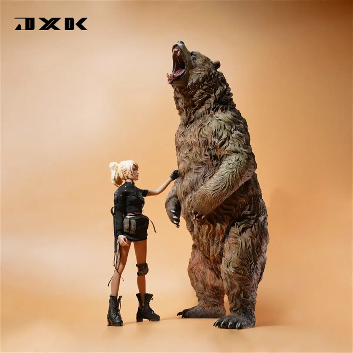 ZK Toys JXK 1/6 Big Brown Bear Model – Is This the Most Realistic Military-Style Wildlife Figure on AliExpress?