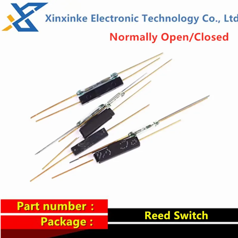 5PCS MKA14103 GPS-11A 14MM Reed Switch Anti Vibration And Anti Damage Magnetic Switch Gold-plated Glass Normally Open/Closed