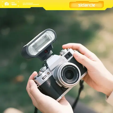 SIDANDE S01 Kit Portable Camera Flash G16 High Brightness 10W Fast Charging 2000mAh Long Battery Life Universal Camera Flash