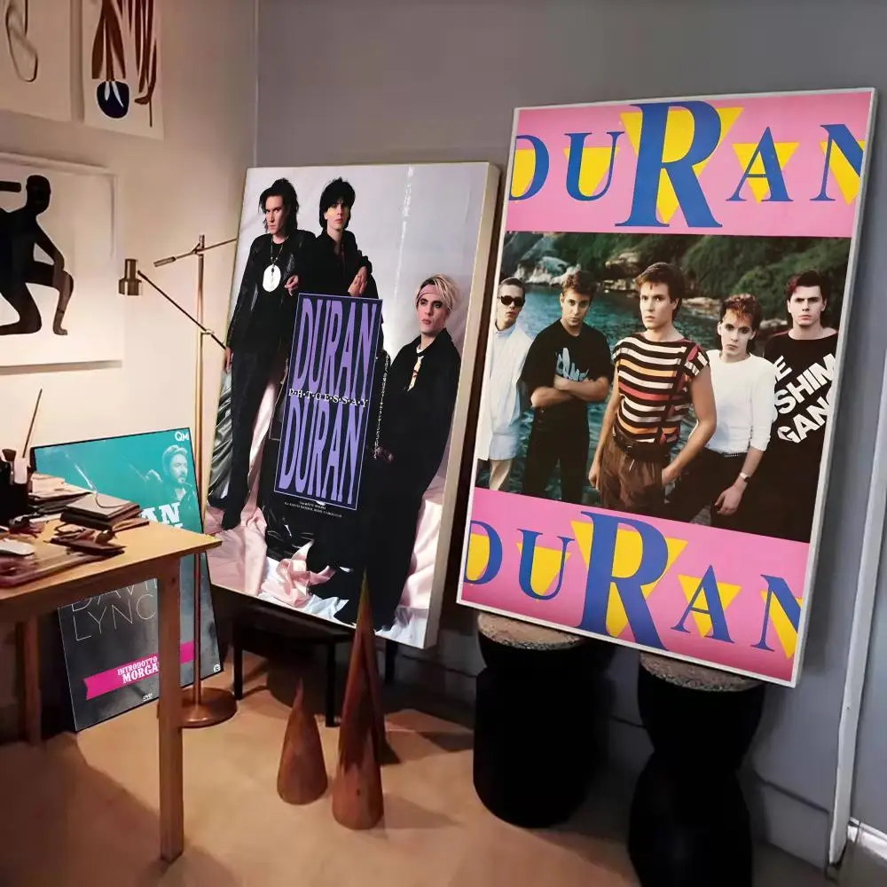 ملصق إنجلترا-نيو ويف دوران دوران باند عالي الدقة مقاوم للماء ملصق فني: ديكور جداري جمالي شريط منزلي والمزيد