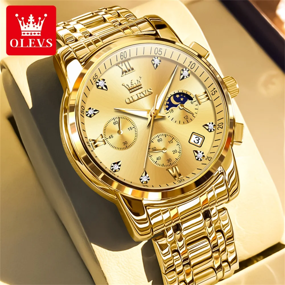 Men's Classic Three Eye Chronograph Watch