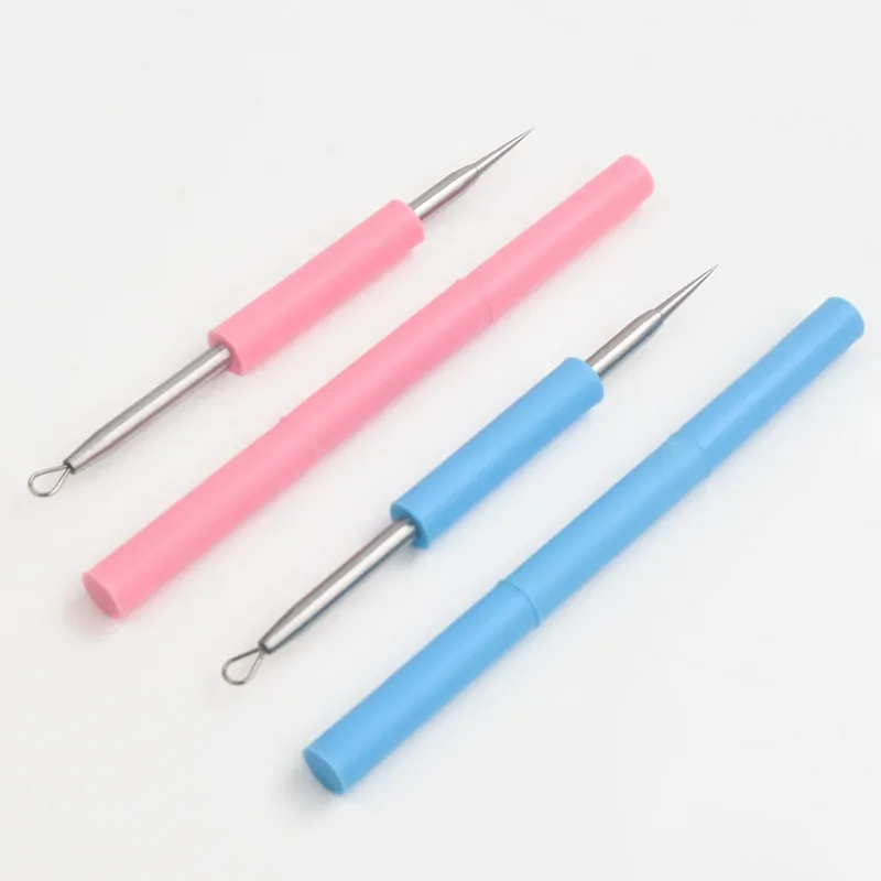 Spoon for Face Cleaning Comedone Extractor Pore Cleaner Black Dot Pimple Blackhead Remover Tool Needles for Squeezing Acne Tools